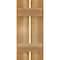 Ekena Millwork Spaced Board-n-Batten Shutters, Rough Sawn Western Red Cedar, 11 1/4W x 25H, PR RBS06S11X025RWR - alternate 3